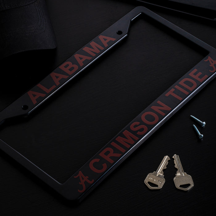 Alabama Crimson Tide License Plate Frame Cover
