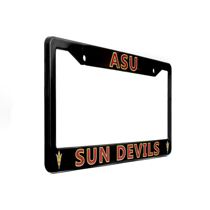 Arizona State Sun Devils Black License Plate Frame Cover