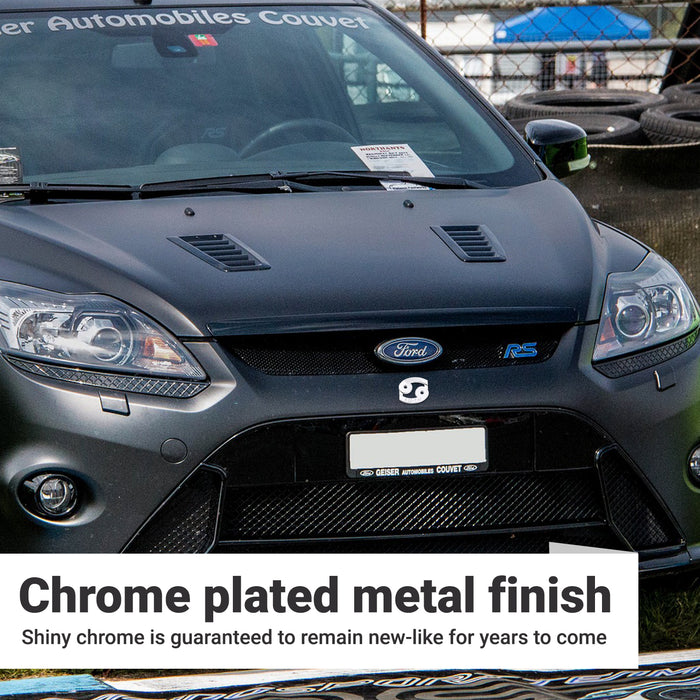 Cancer 3D Chrome Zodiac Auto Emblem & Decal