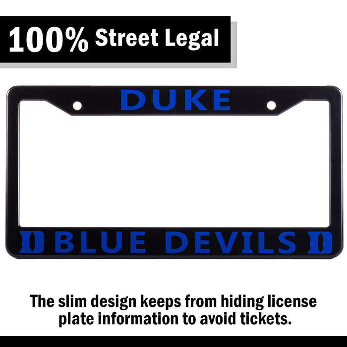 Duke Blue Devils License Plate Frame Cover