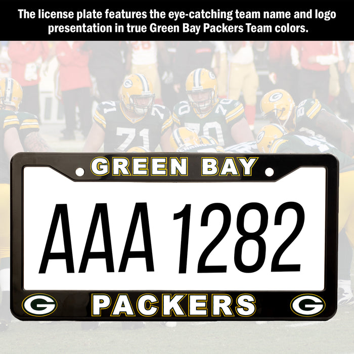 Green Bay Packers License Plate Frame Cover