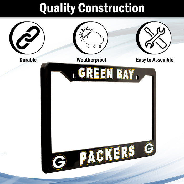 Green Bay Packers License Plate Frame Cover