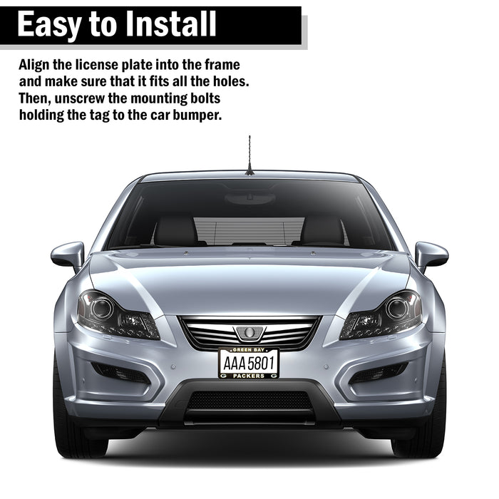 Green Bay Packers License Plate Frame Cover | ads