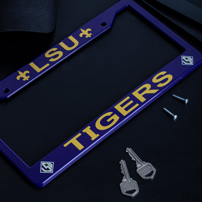 LSU Tigers License Plate Frame Cover