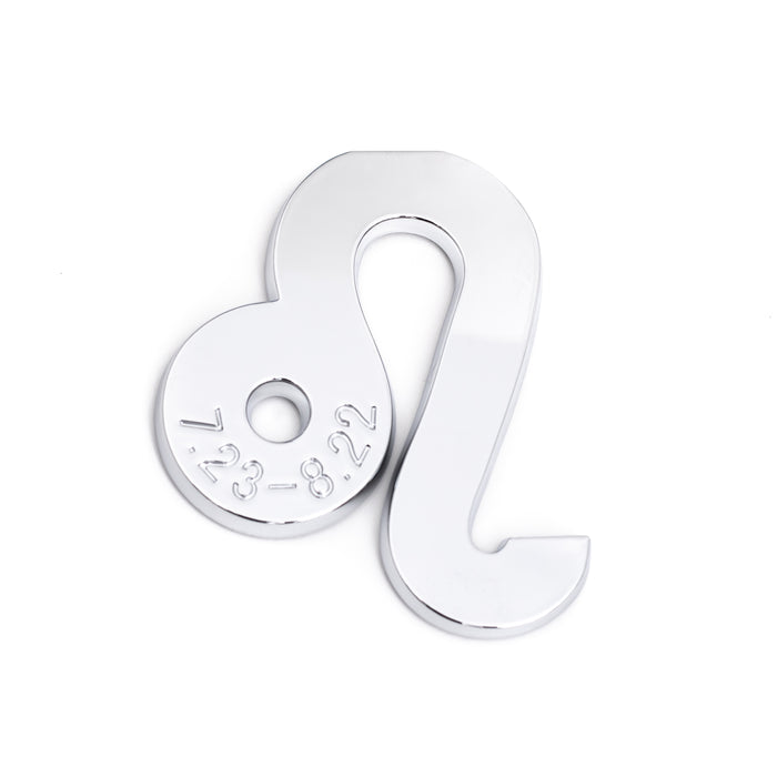 Leo 3D Chrome Zodiac Auto Emblem & Decal