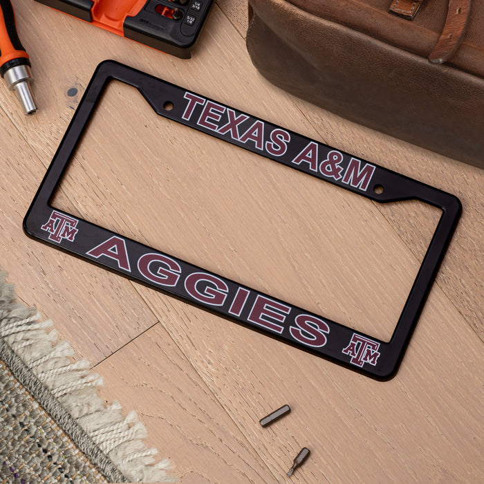 Texas A&M Aggies License Plate Frame Cover
