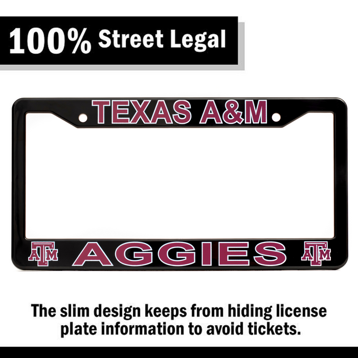Texas A&M Aggies License Plate Frame Cover