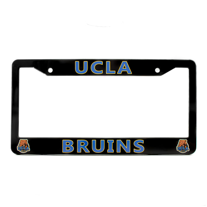 UCLA Bruins Black License Plate Frame Cover