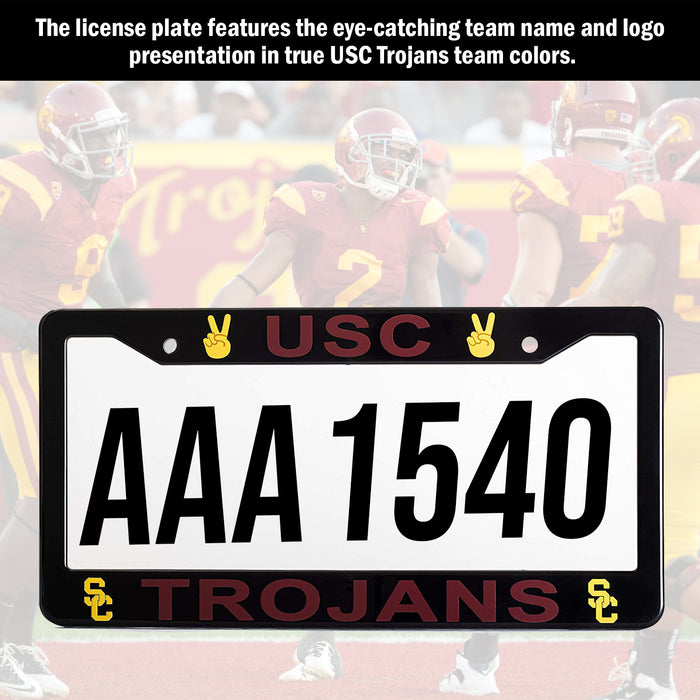 USC Trojans License Plate Frame Cover