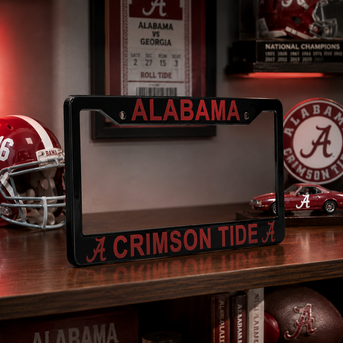 Alabama Crimson Tide License Plate Frame