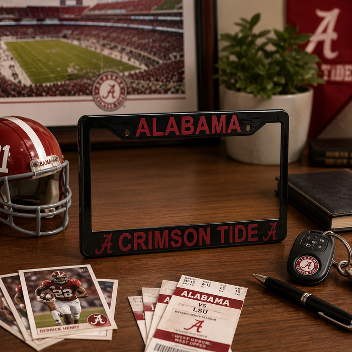 Alabama Crimson Tide License Plate Frame