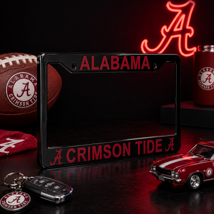 Alabama Crimson Tide License Plate Frame