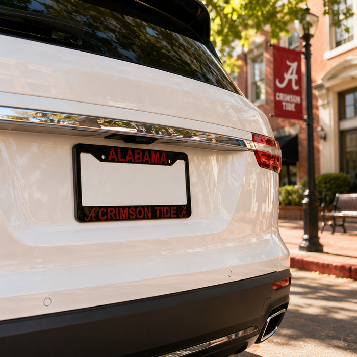 Alabama Crimson Tide License Plate Frame