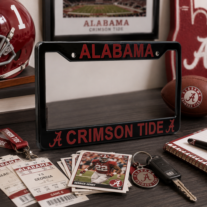 Alabama Crimson Tide License Plate Frame
