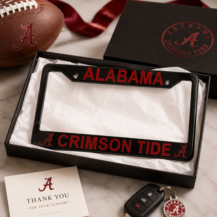 Alabama Crimson Tide License Plate Frame