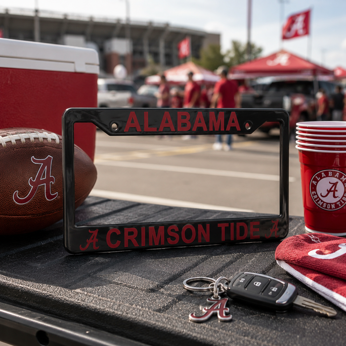 Alabama Crimson Tide License Plate Frame