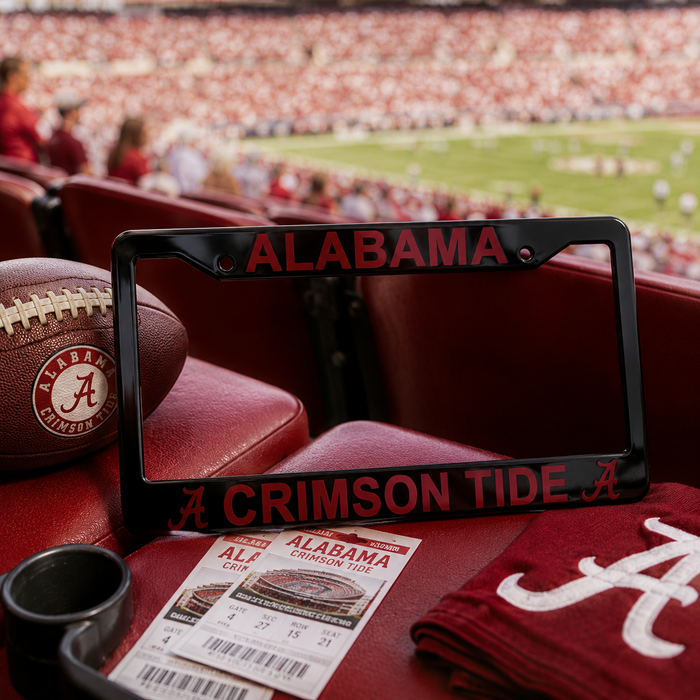 Alabama Crimson Tide License Plate Frame