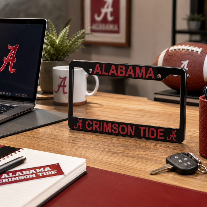 Alabama Crimson Tide License Plate Frame