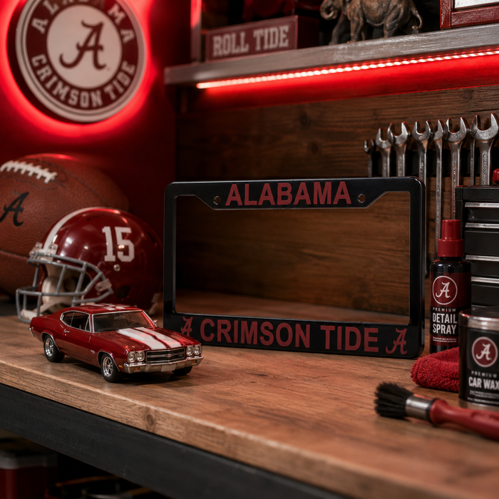 Alabama Crimson Tide License Plate Frame