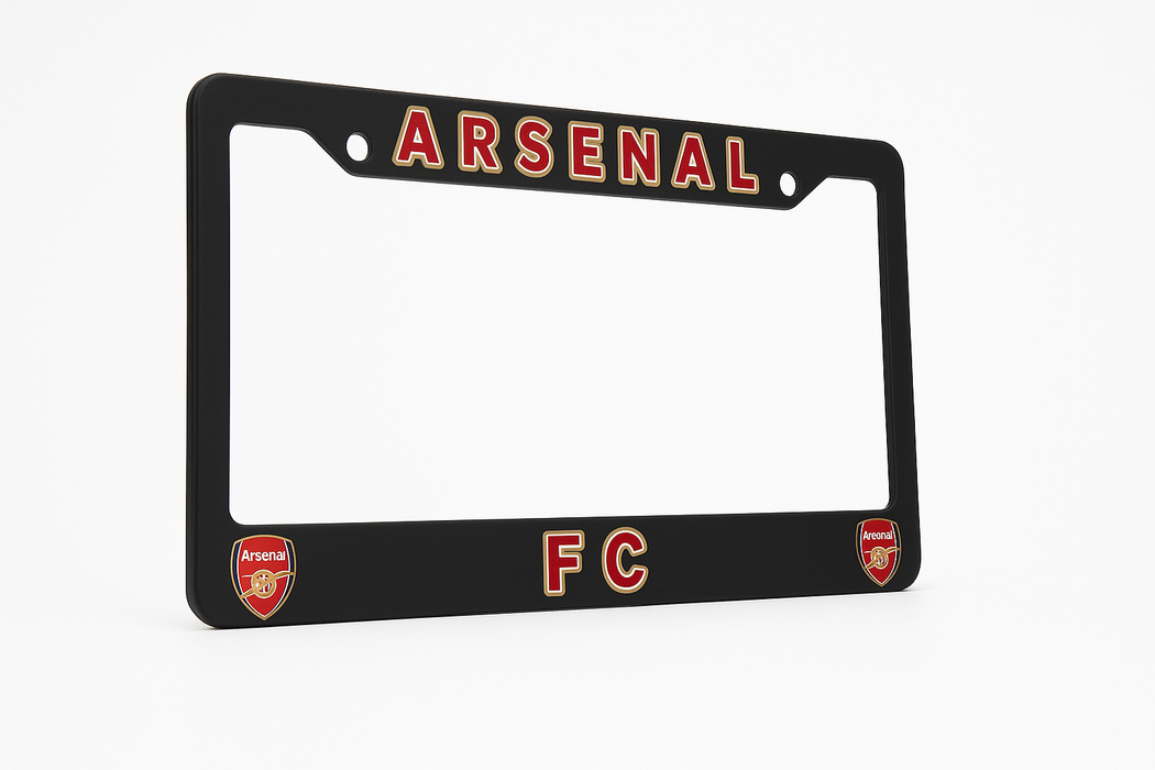 Arsenal FC License Plate Frame Cover - EliteAuto3K