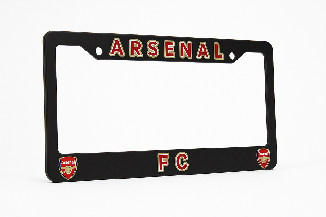 Arsenal FC License Plate Frame Cover - EliteAuto3K