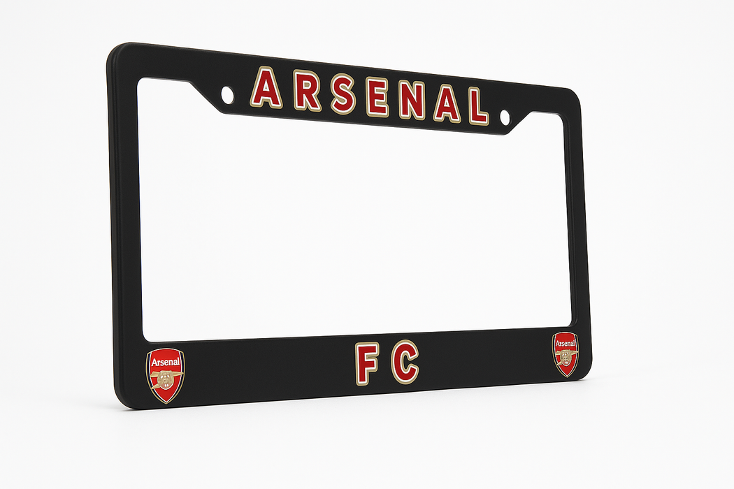 Arsenal FC License Plate Frame Cover - EliteAuto3K
