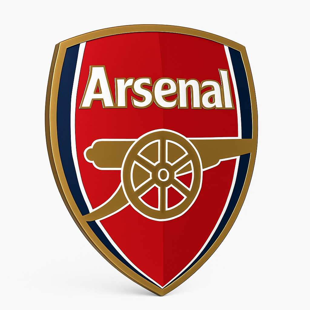 Arsenal Emblem Sticker - 3D Badge Decal - 3