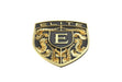 EliteAuto3K Black & Gold Crest Emblem for Porsche Hood or Wheels