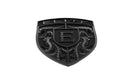 EliteAuto3K Black Crest Emblem for Porsche Hood or Wheels