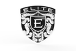 EliteAuto3K Black & White Crest Emblem for Porsche Hood or Wheels