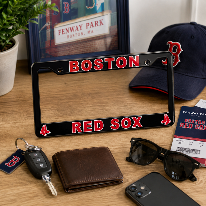 Boston Red Sox License Plate Frame