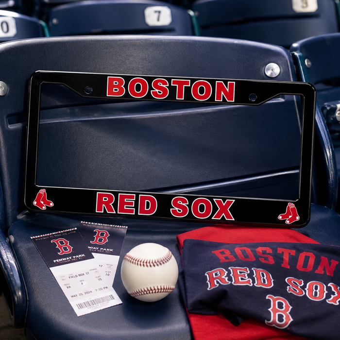 Boston Red Sox License Plate Frame