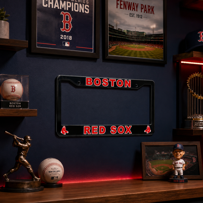 Boston Red Sox License Plate Frame
