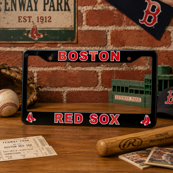 Boston Red Sox License Plate Frame