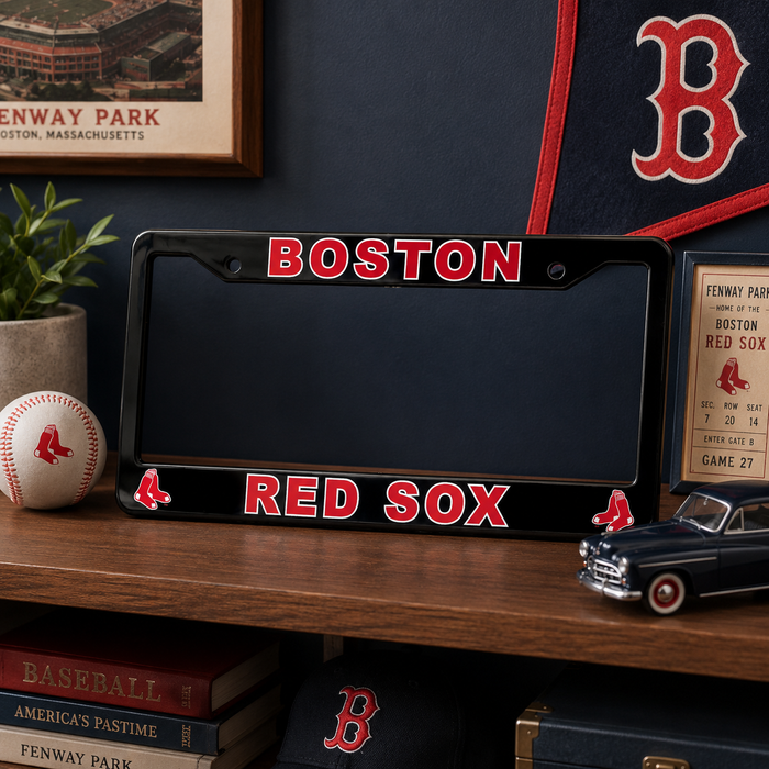 Boston Red Sox License Plate Frame