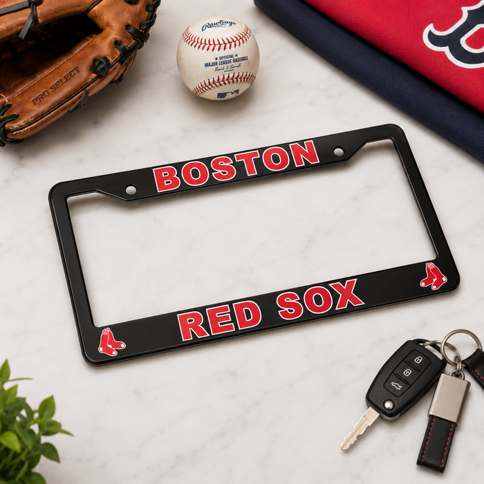 Boston Red Sox License Plate Frame