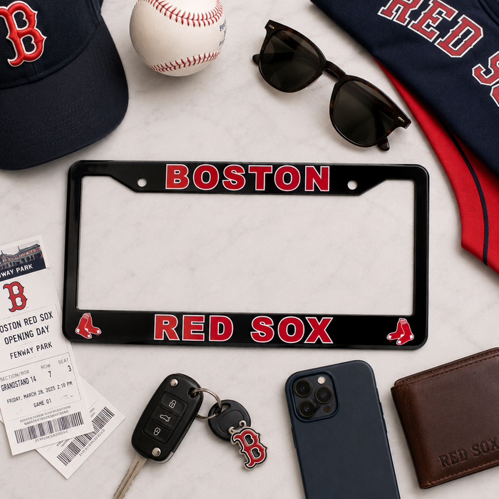 Boston Red Sox License Plate Frame