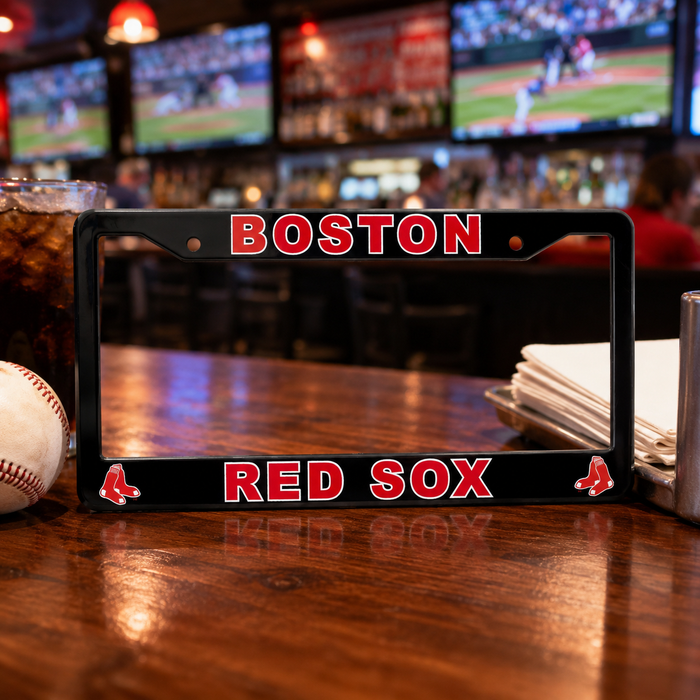 Boston Red Sox License Plate Frame