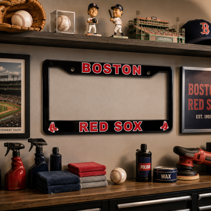 Boston Red Sox License Plate Frame