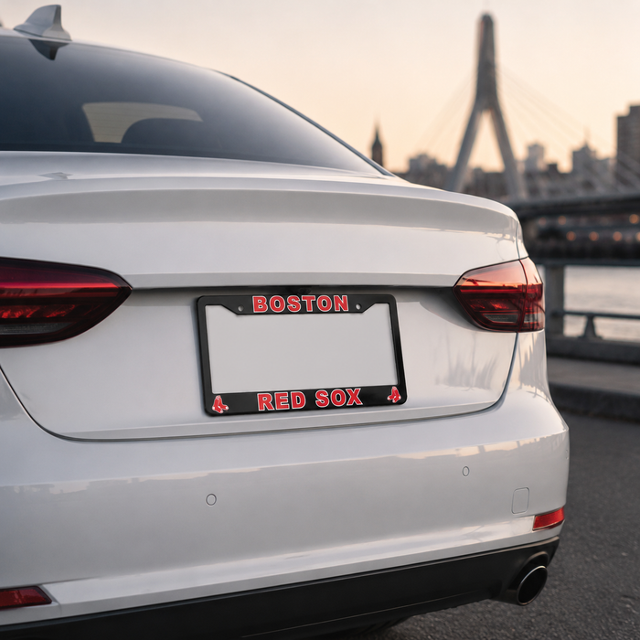 Boston Red Sox License Plate Frame