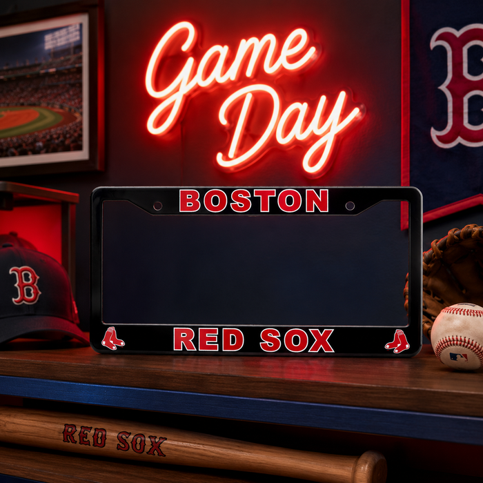 Boston Red Sox License Plate Frame