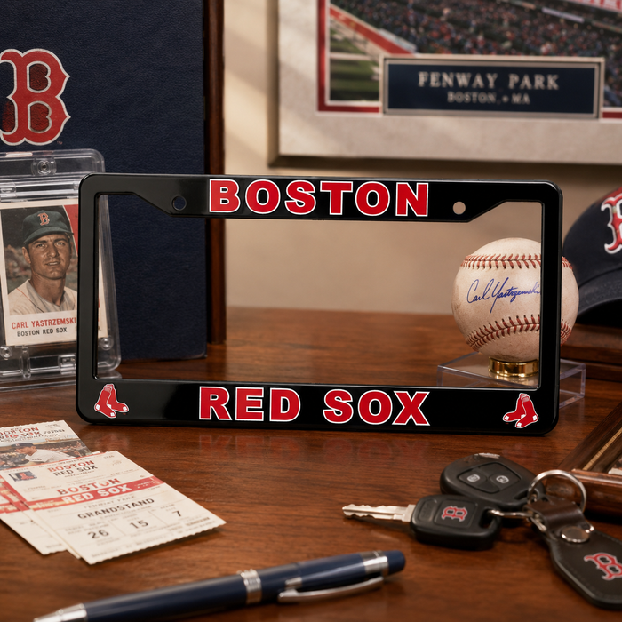 Boston Red Sox License Plate Frame