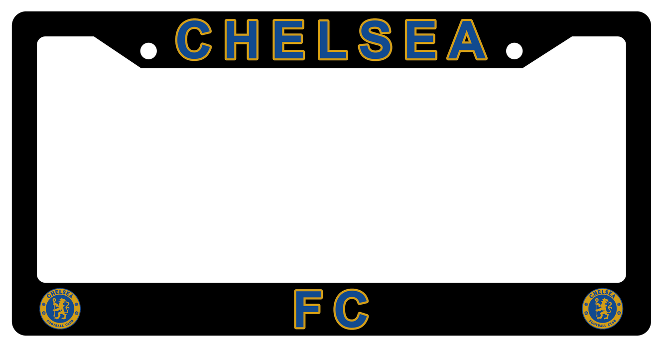 Chelsea FC License Plate Frame Cover