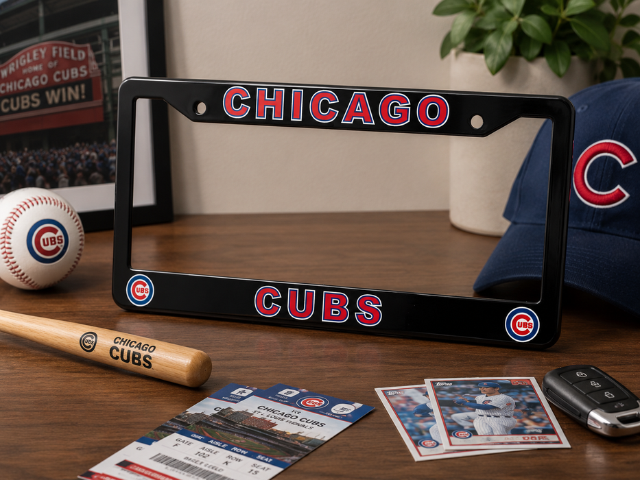 Chicago Cubs License Plate Frame