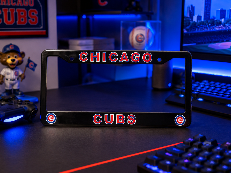 Chicago Cubs License Plate Frame