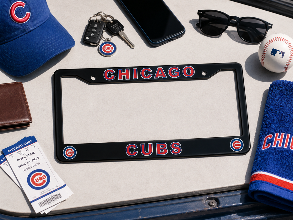 Chicago Cubs License Plate Frame