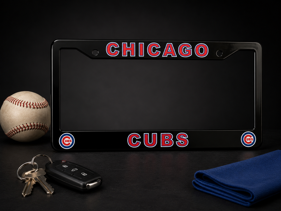 Chicago Cubs License Plate Frame