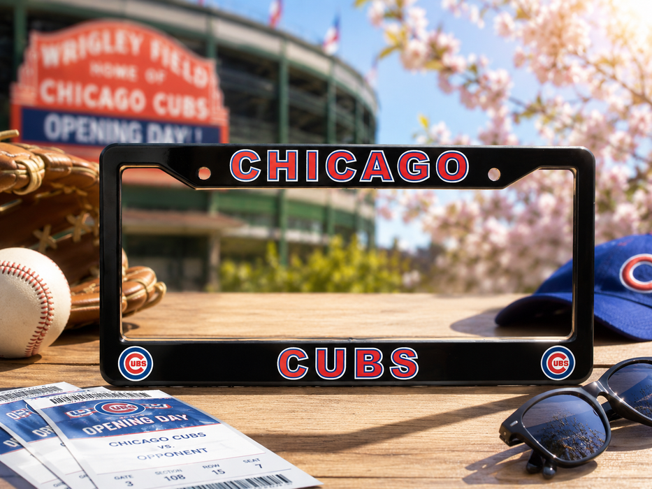 Chicago Cubs License Plate Frame