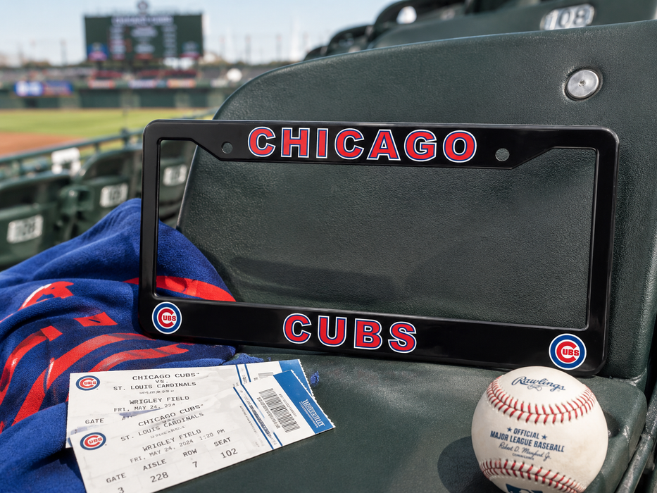 Chicago Cubs License Plate Frame