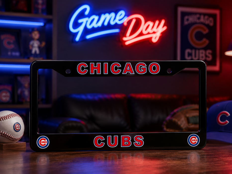 Chicago Cubs License Plate Frame